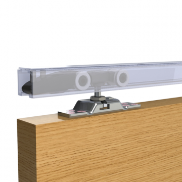 Pro schuifdeursysteem op basis van toepassing | Deurbreedte max 300cm | Max 120kg | Optioneel inclusief softclose | Kies nu uw toepassing en bestel online bij Ironw@re