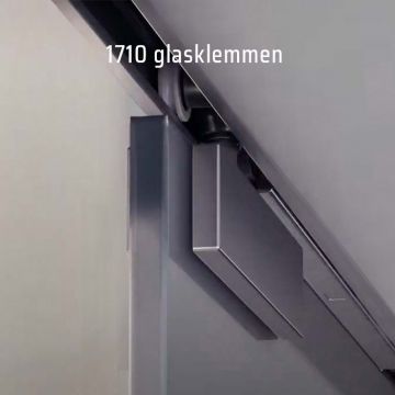 Schuifdeursysteem glas | Track Core TG | Kies onderdelen | Max belastbaar gewicht 120kg 