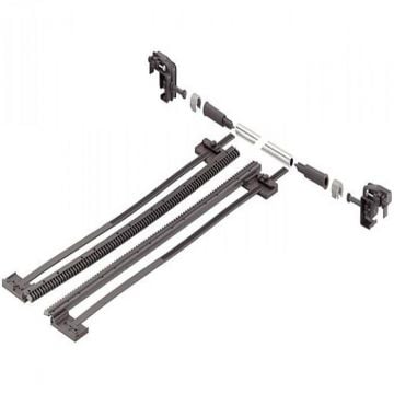 Zijstabilisering | Blum Blumotion enkel uittrekbaar | Ondiepe en brede lades (B>600 mm) | 30kg