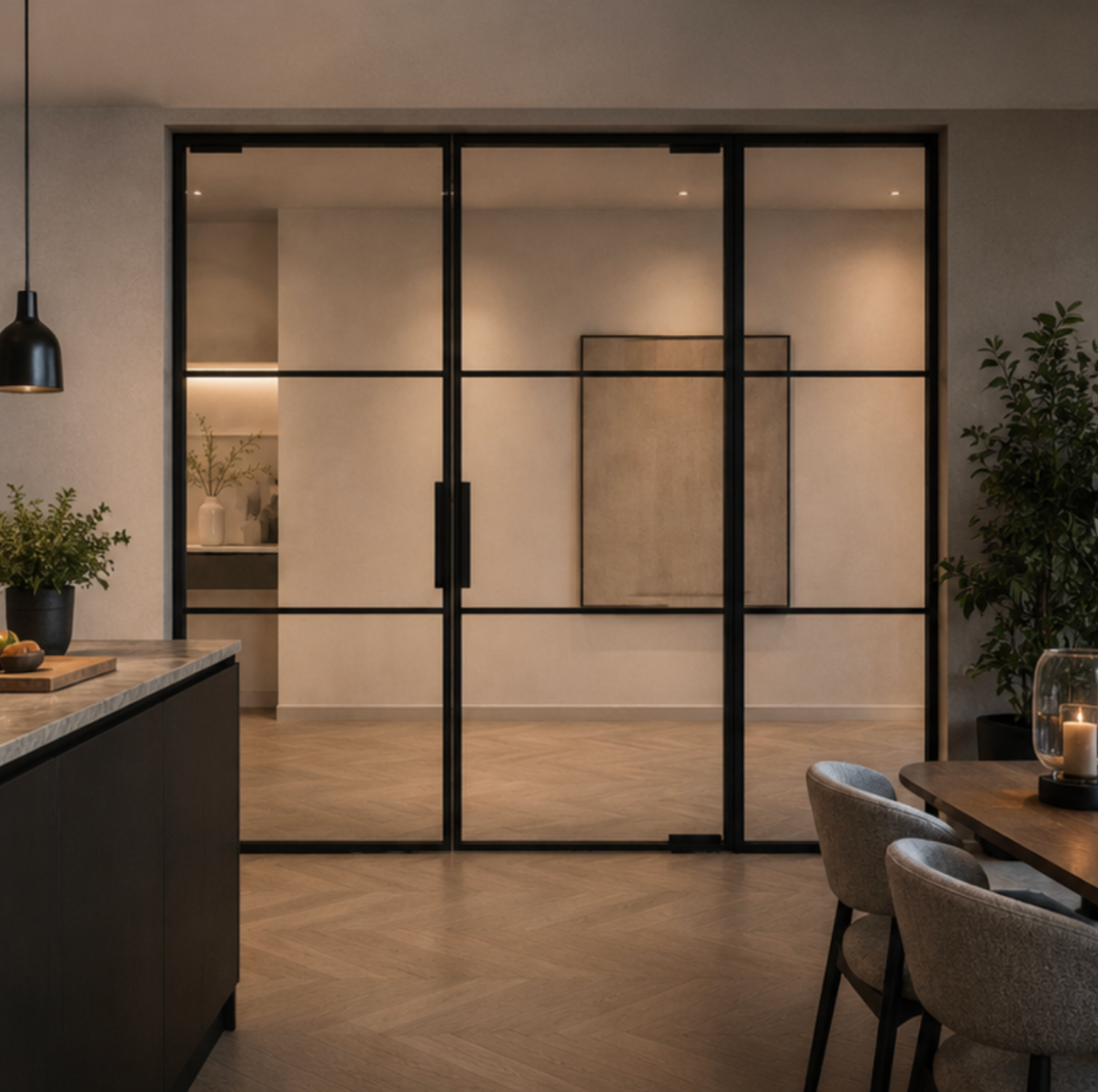 Taatsdeur in een interieur